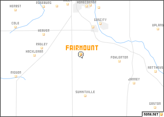 map of Fairmount