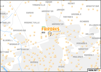 map of Fairoaks