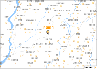 map of Fairo