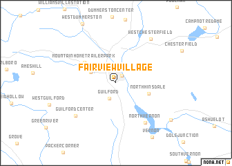map of Fairview Village