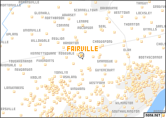 map of Fairville