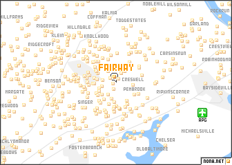 map of Fairway