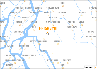 map of Faisabyin