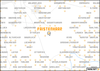 map of Faistenhaar