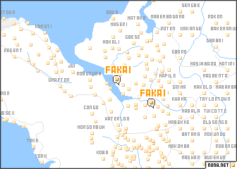 map of Fakai