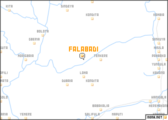 map of Falabadi