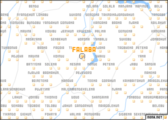 map of Falaba