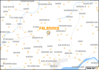 map of Falaninko