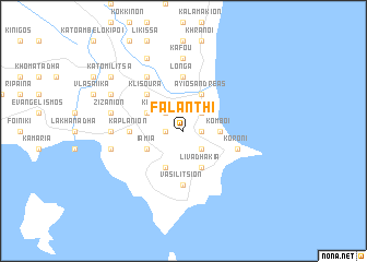 map of Falánthi