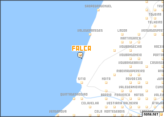 map of Falca