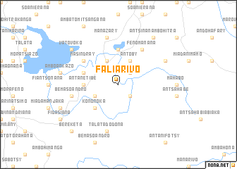 map of Faliarivo