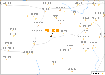 map of Falirom