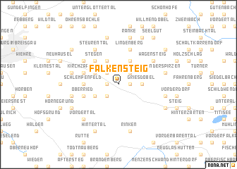 map of Falkensteig