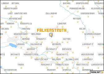 map of Falkenstruth