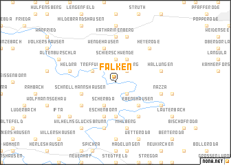 map of Falken