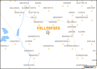 map of Fallnafors
