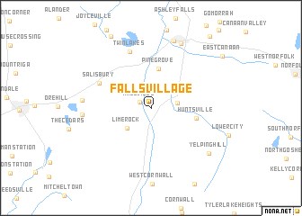 map of Falls Village