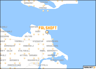 map of Falshöft