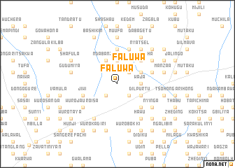map of Faluwa
