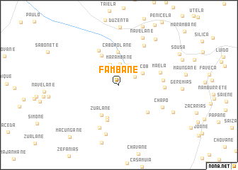 map of Fambane