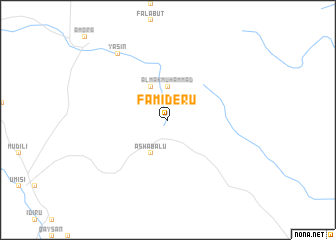 map of Famideru