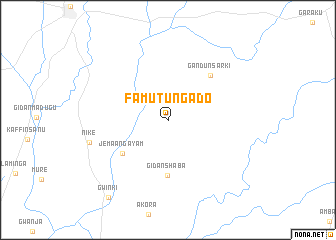 map of Famutun Gado