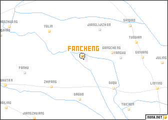 map of Fancheng