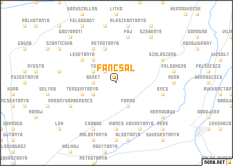 map of Fancsal