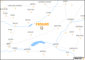 map of Fandian