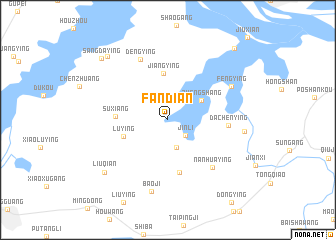 map of Fandian