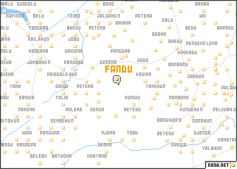 map of Fandu