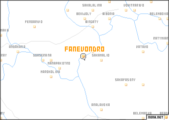 map of Fanevondro