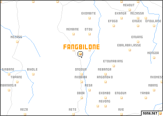 map of Fangbilone