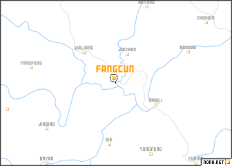 map of Fangcun