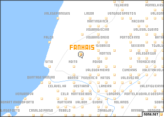 map of Fanhais
