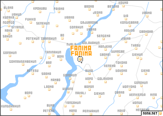 map of Fanima