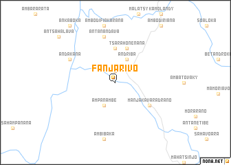 map of Fanjarivo