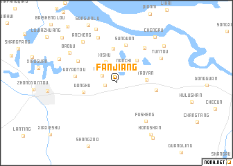 map of Fanjiang