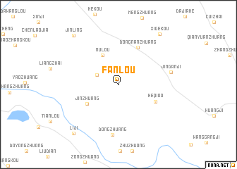 map of Fanlou