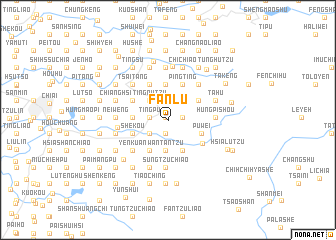 map of Fan-lu