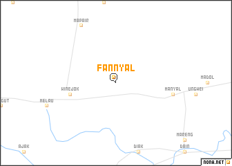 map of Fan Nyal