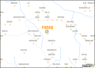 map of Fanso