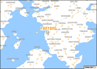 map of Fantang