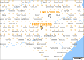 map of Fan-tzu-k\