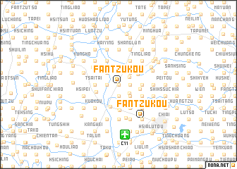 map of Fan-tzu-kou