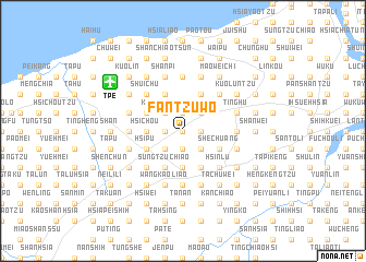 map of Fan-tzu-wo