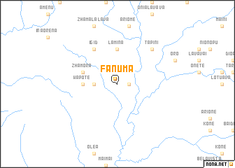 map of Fanuma