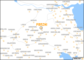 map of Fanzhi