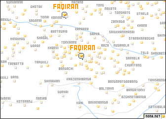 map of Faqīrān