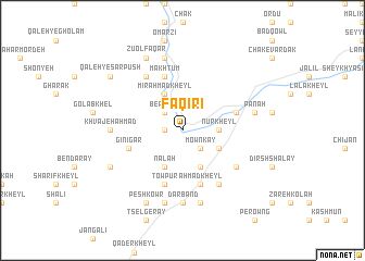 map of Faqīrī